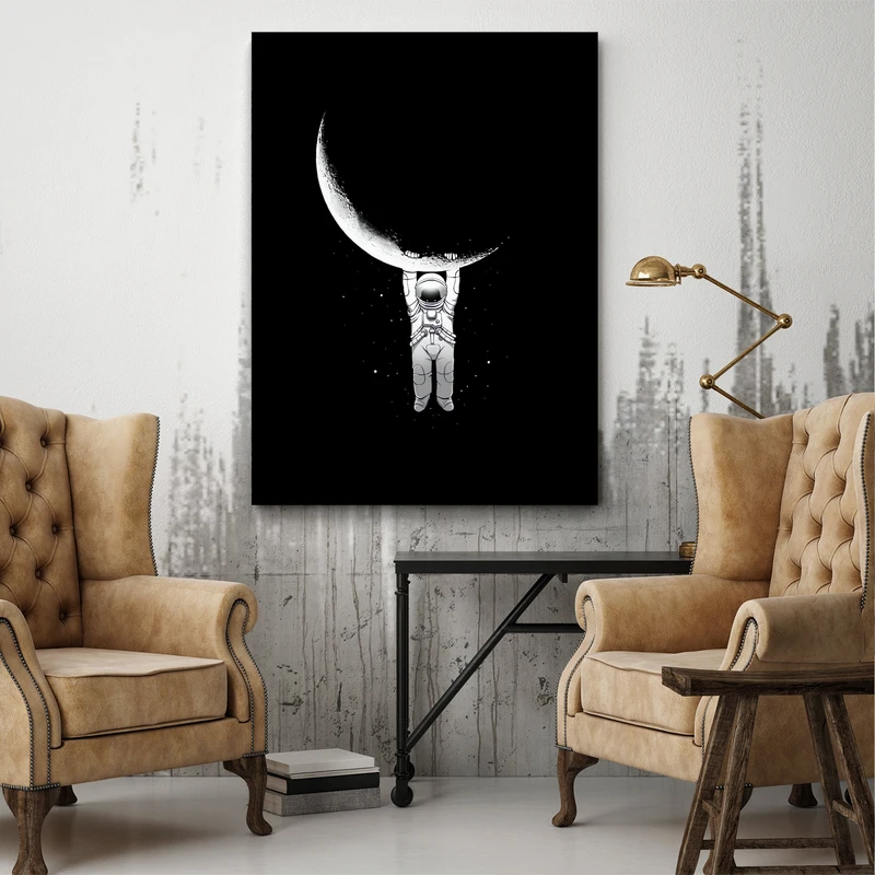  پوستر بک لایت طرح فضانورد کد BK1285