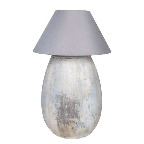 آبازور سفالی مدل پتینه کاری کد AB10