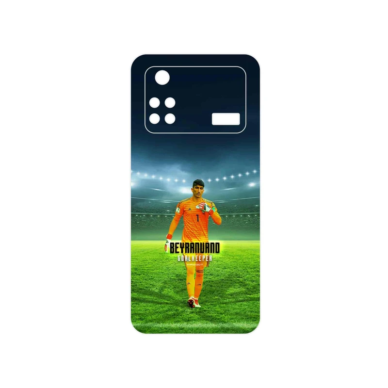برچسب پوششی ماهوت مدل Alireza Beiranvand مناسب برای گوشی موبایل شیائومی Poco M4 Pro 4G