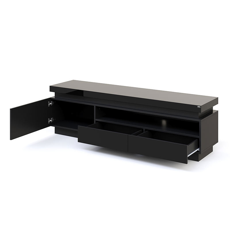 میز تلویزیون هیراد مدل TV147-MDF مناسب برای تلویزیون تا 65 اینچ