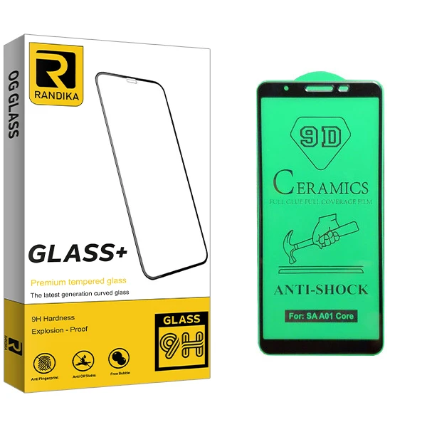 محافظ صفحه نمایش سرامیکی راندیکا مدل GLD مناسب برای گوشی موبایل سامسونگ Galaxy A01 core