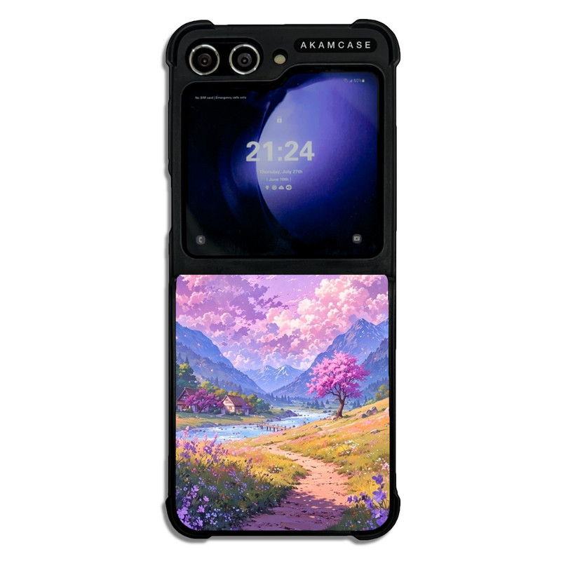 کاور آکام مدل AMC-WSGZFLIP5-NATURE-22 مناسب برای گوشی موبایل سامسونگ Galaxy Z Flip 5