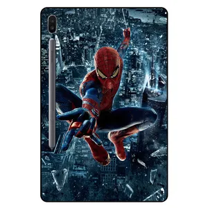 کاور مگافون طرح اسپایدرمن مدل 8282 مناسب برای تبلت سامسونگ Galaxy Tab S6 10.5 5G 2020 / T866N
