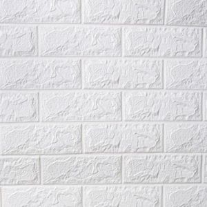 دیوارپوش مدل فومی طرح آجر بسته 3 عددی