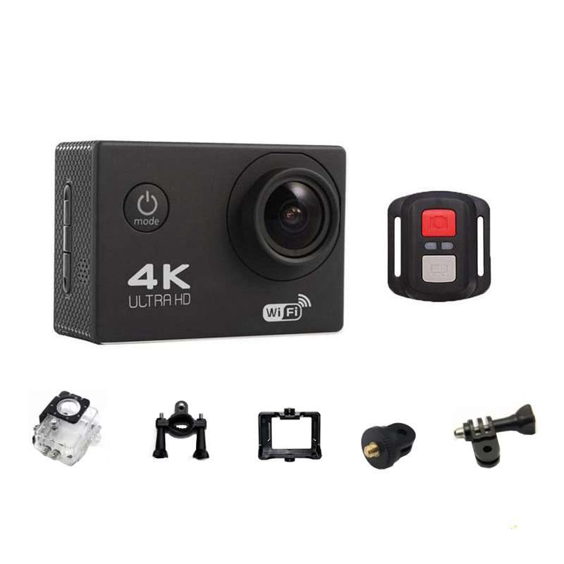 دوربین فیلمبرداری ورزشی مدل F60R به همراه لوازم جانبی
