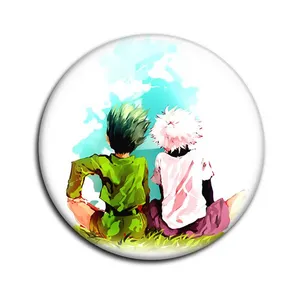 پیکسل پیکسل میکسل مدل انیمه هانتر ایکس هانتر گون و کیلوا نشسته