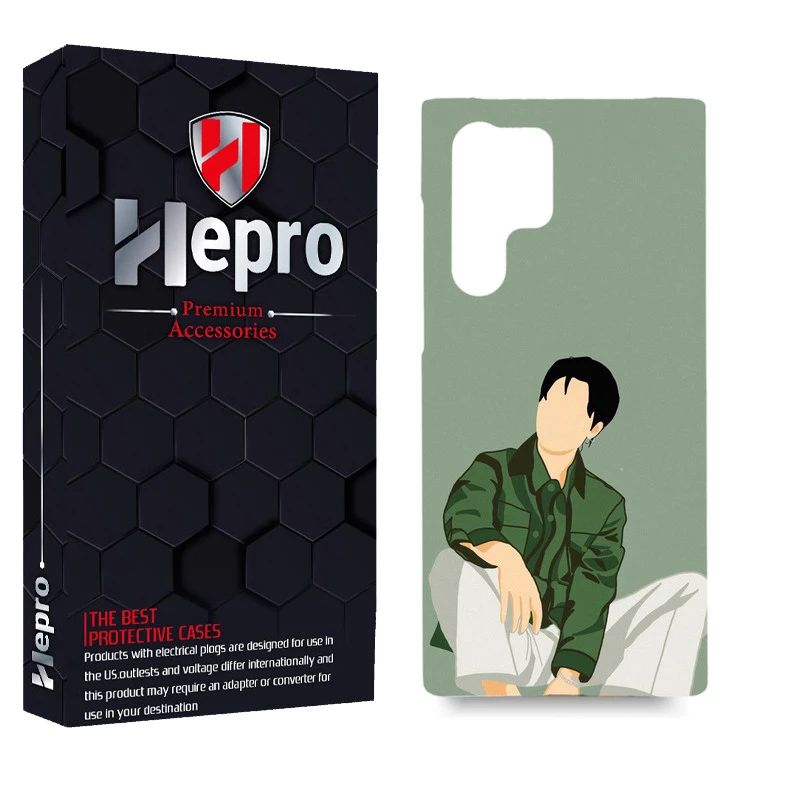 کاور گارد هپرو مدل MC مناسب برای گوشی موبایل سامسونگ Galaxy S22 ULTRA