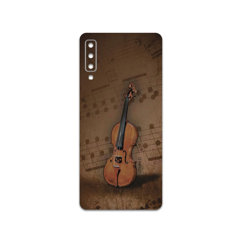 برچسب پوششی ماهوت مدل Violin-Instrument مناسب برای گوشی موبایل سامسونگ Galaxy A7 2018