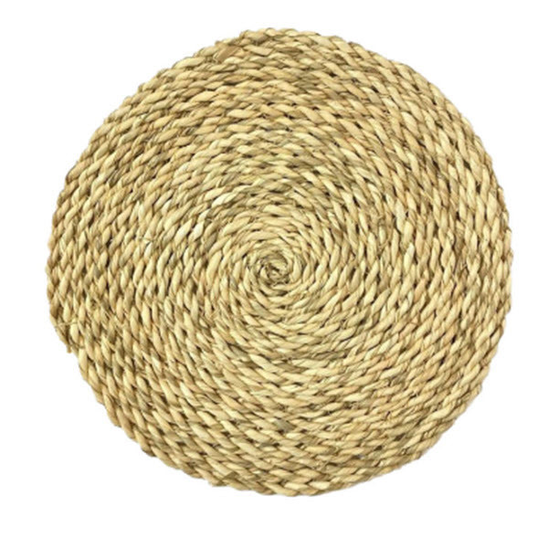 زیربشقابی و زیرقابلمه ای مدل حصیری مجموعه دو عددی