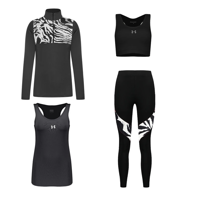 ست چهار تکه لباس ورزشی زنانه مدل 1801-1401-9101-276