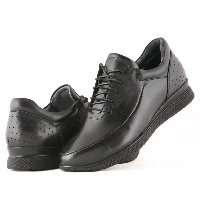 کفش روزمره زنانه چرم یلسان مدل نیها کد MSK-NHA-629-GS