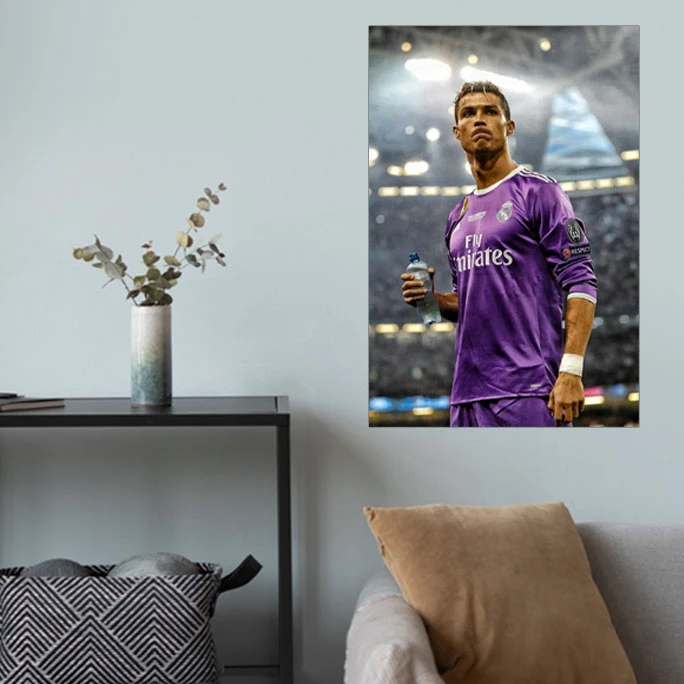 پوستر گوفی مدل کریستیانو رونالدو بازیکن فوتبال طرح CR7 Cristiano Ronaldo Football کد PRPL42