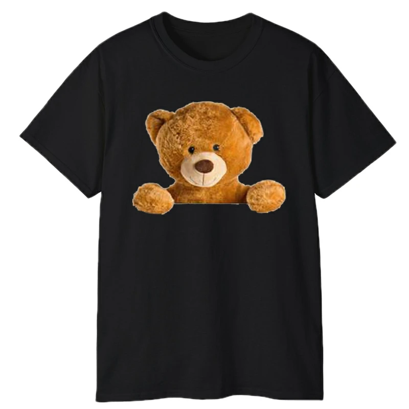 تی‌شرت آستین کوتاه مردانه پاد آفرین مدل خرس ارام