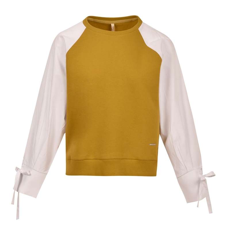 سویشرت زنانه بادی اسپینر مدل 2114 کد 1 رنگ خردلی