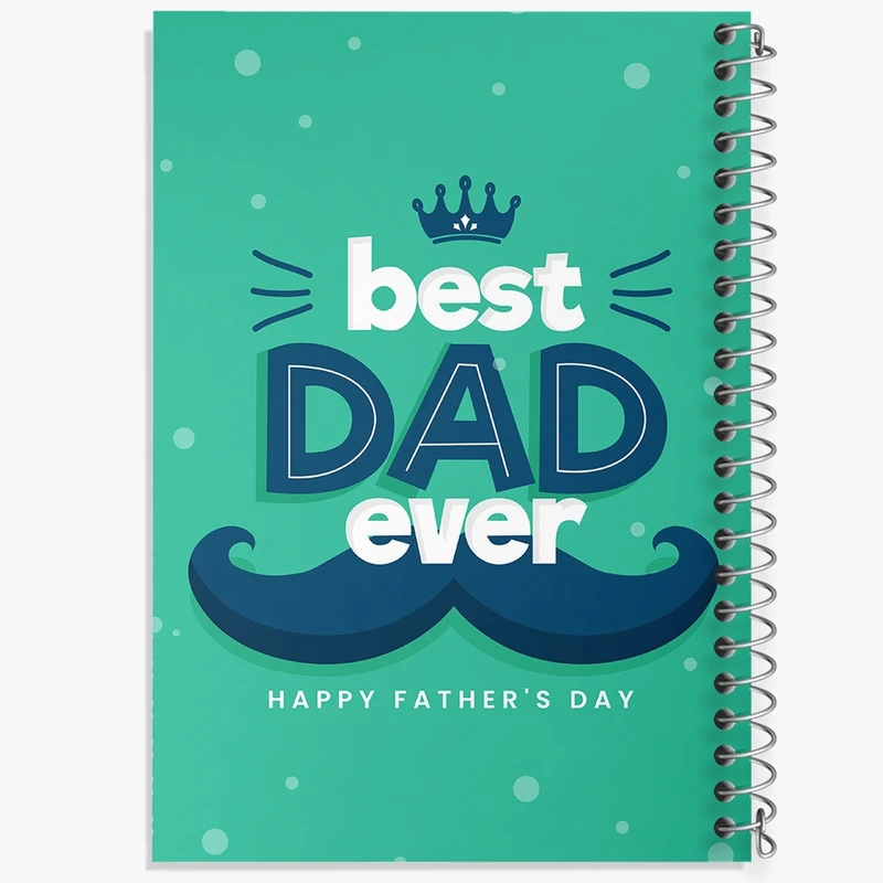 دفتر ژورنال نویسی 50 برگ خندالو مدل نقطه ای طرح روز پدر کد F1450