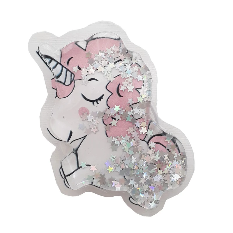 پایه نگهدارنده گوشی موبایل پاپ سوکت مدل آکواریومی یونیکورن