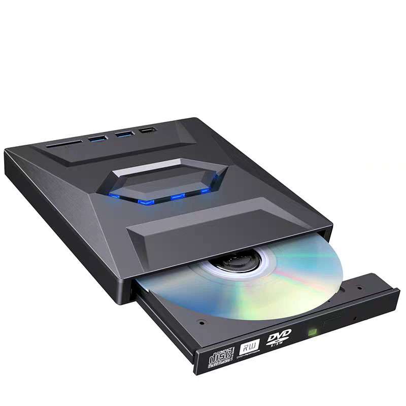 درایو DVD/RW اکسترنال هاب مدل B21-Y 5 IN 1 TYPE-C/USB 3 درایو DVD/RW اکسترنال هاب مدل B21-Y 5 IN 1 TYPE-C/USB 3