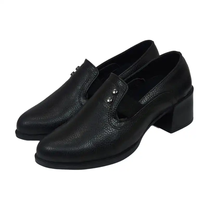 کفش زنانه سیی مدل طبی اداری کد 2019