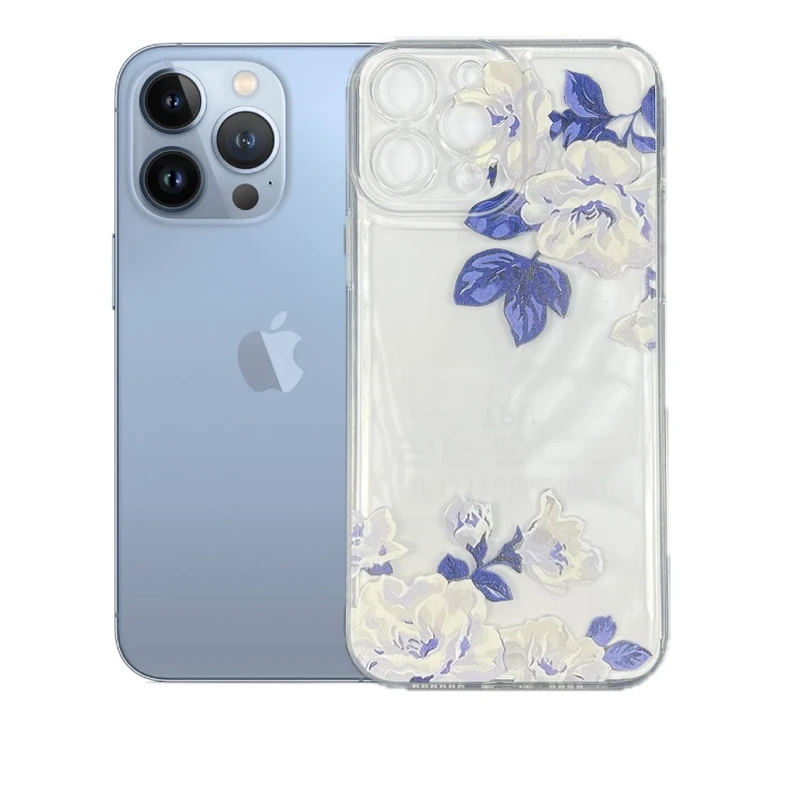 کاور طرح گل رز مناسب برای گوشی موبایل اپل iPhone 13 Pro Max