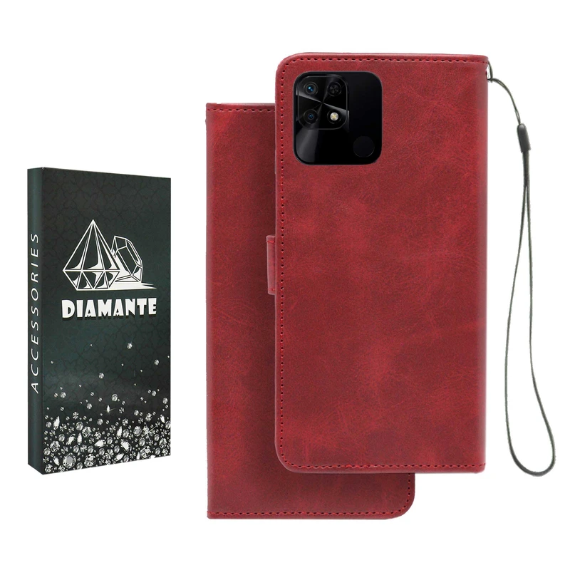 کیف کلاسوری دیامانته مدل Mortand Bk مناسب برای گوشی موبایل شیائومی Redmi 10C