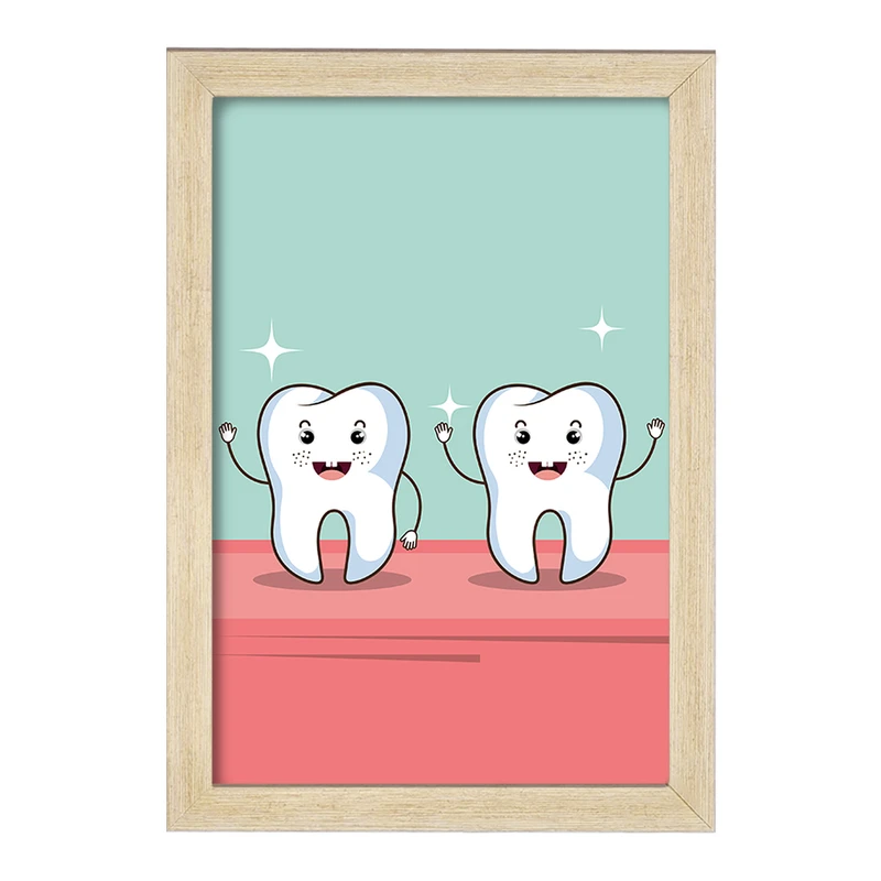تابلو خندالو مدل دندان و دندان پزشکی کودکانه کد 36759