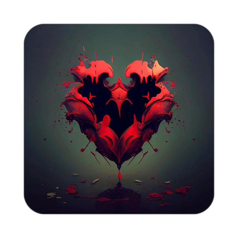 زیر لیوانی کاکتی مدل عاشقانه کد mp10542