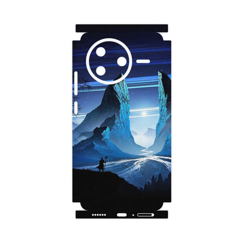 برچسب پوششی ماهوت مدل Blue Mountains Digital Art-FullSkin مناسب برای گوشی موبایل شیائومی Poco F7 Pro
