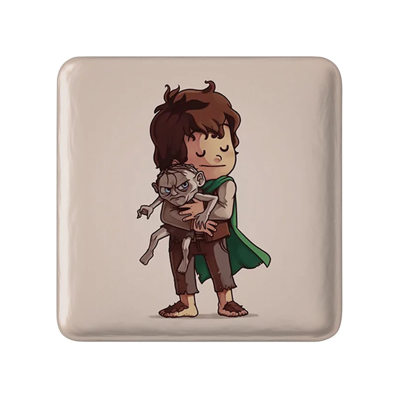 مگنت خندالو طرح شخصیت فیلم و کارتون مدل مربعی کد 31196