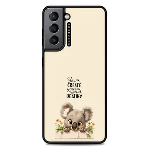 AKAM AMC-WSGS21-ANIMALS QOUTES-27 Cover For Samsung Galaxy S21