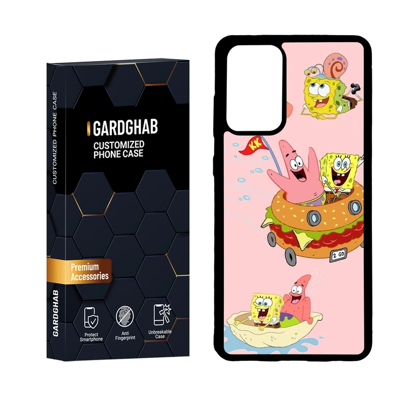 کاور گارد قاب مدل دور ژله ای فانتزی مناسب برای گوشی موبایل سامسونگ Galaxy A72