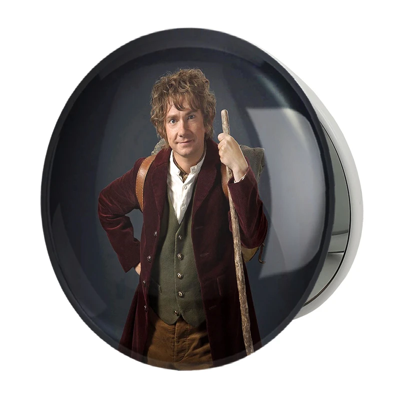 آینه جیبی خندالو طرح ارباب حلقه ها Lord of the Rings مدل تاشو کد 4561 