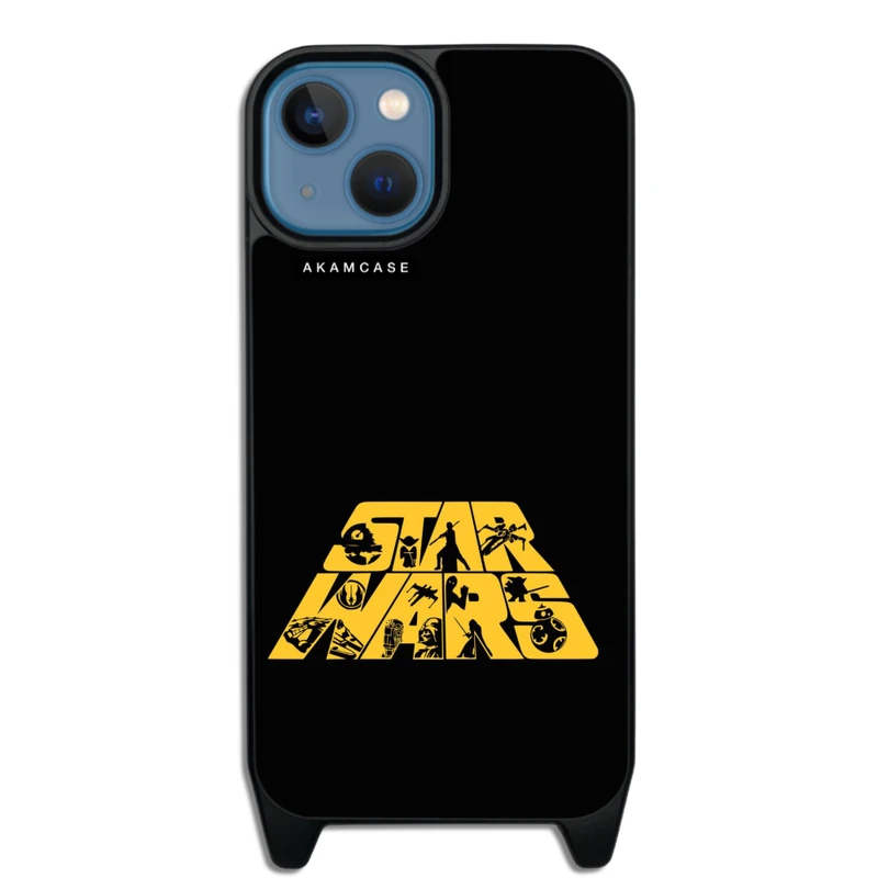 کاور آکام مدل AMCWLA14-STAR WARS4 مناسب برای گوشی موبایل اپل iPhone 14