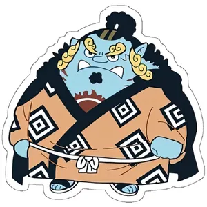 استیکر لپ تاپ مدل Jimbei