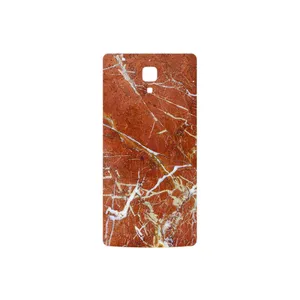 MAHOOT Red Marble Cover Sticker for Xiaomi Mi 4