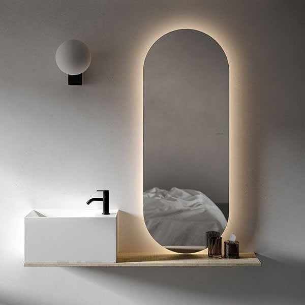 آینه سرویس بهداشتی الف طرح سرو کد BA_70-50