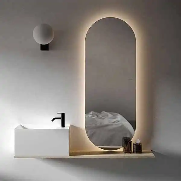 آینه سرویس بهداشتی الف طرح سرو کد BA_80-50