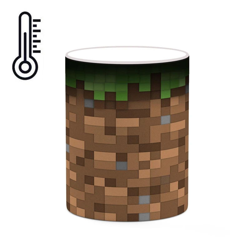 ماگ حرارتی کاکتی طرح ماینکرافت minecraft مدل mgh41245