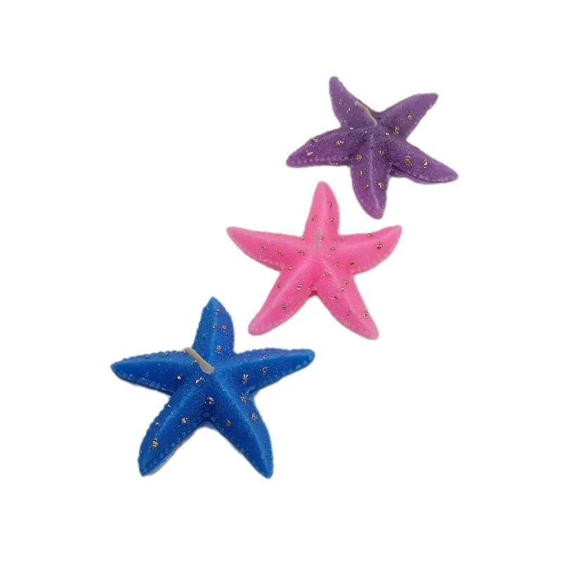 شمع شناور مدل ستاره دریایی کد PD32 بسته 3 عددی
