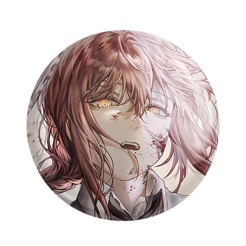 مگنت خندالو مدل ماکیما انیمه مرد اره ای Chainsaw Man  کد 17999