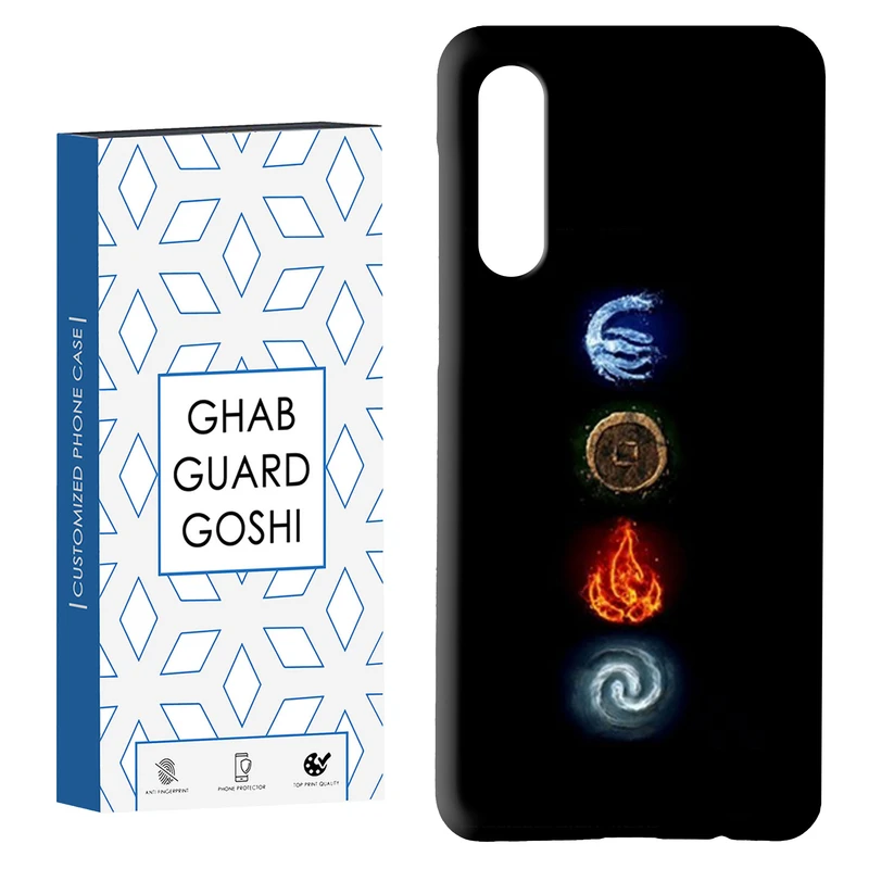 کاور قاب گارد گوشی طرح 4 عنصر کد Dimo-449 مناسب برای گوشی موبایل سامسونگ GALAXY A50 / A30s  