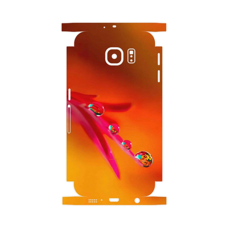 برچسب پوششی ماهوت مدل Plant dew-FullSkin مناسب برای گوشی موبایل سامسونگ Galaxy S6 Edge