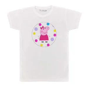 تی شرت بچگانه پرمانه طرح پپا پیگ کد pmt.4759