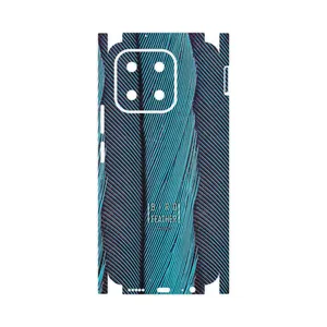 MAHOOT Turquoise feathers-FullSkin Cover Sticker for Honor X6b