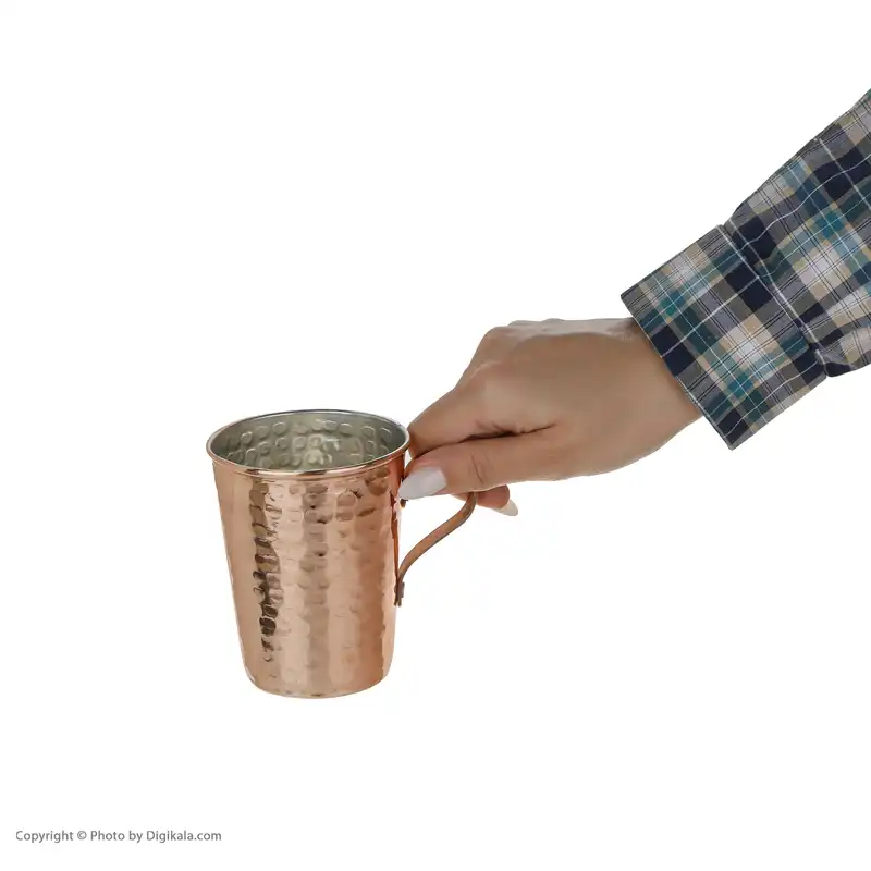 سرویس غذا خوری مسی مس زنجان 5 پارچه کد 001