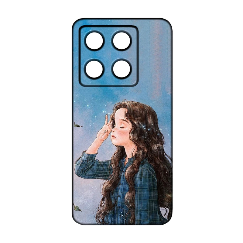 کاور طرح دخترانه کد 134 مناسب برای گوشی موبایل شیائومی 14T Pro