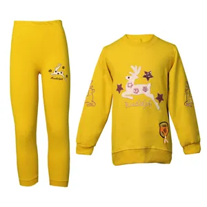 ست سویشرت و شلوار دخترانه مدل گوزن 13