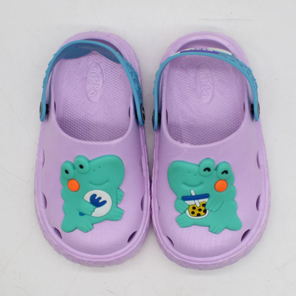 دمپایی بچگانه نیکتا مدل  کراکس داینو کد 1440-PE