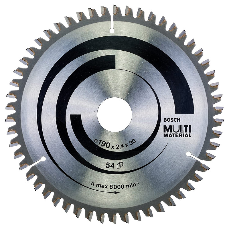 تیغ اره میزی بوش مدل Multi Material 54T - 190 MM تیغ اره میزی بوش مدل Multi Material 54T - 190 MM