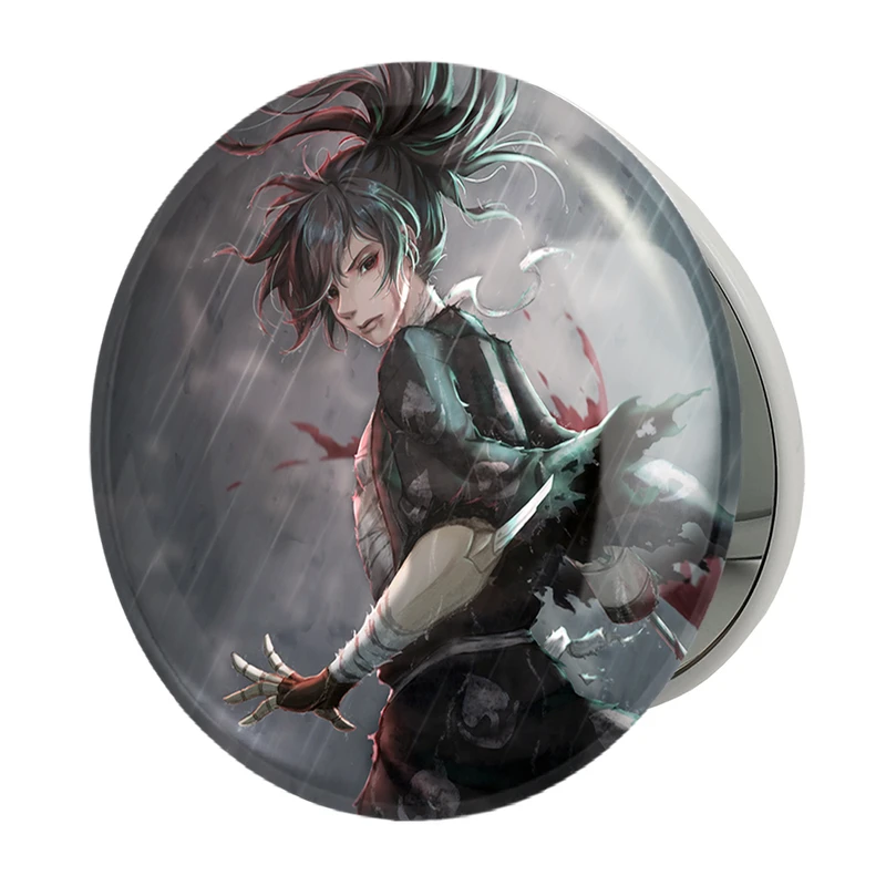 آینه جیبی خندالو طرح هیاکومارو انیمه دورورو Dororo مدل تاشو کد 28589