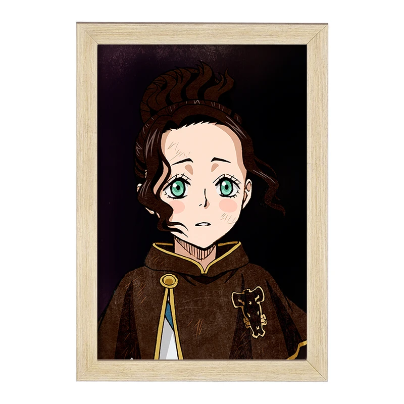 تابلو خندالو مدل چارمی پاپیستون انیمه بلک کلاور Black Clover  کد 11708